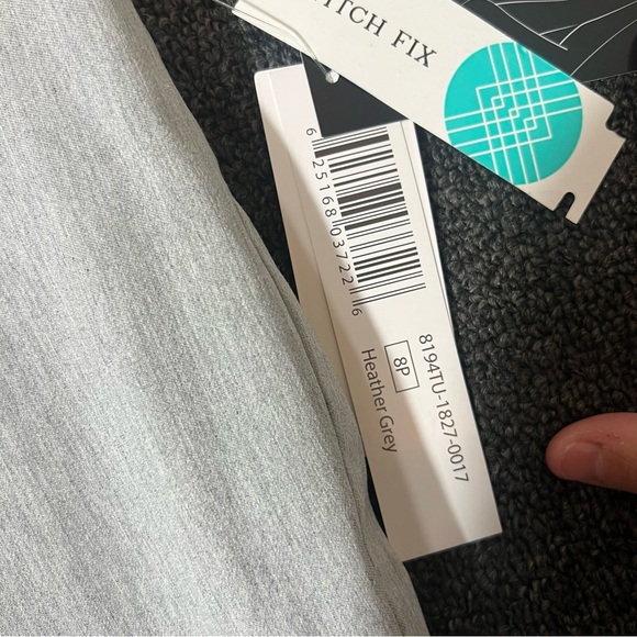 Tribal Stitch Fix Gray Straight-Leg Pants, Women’s 8 Petite - Picture 3 of 7